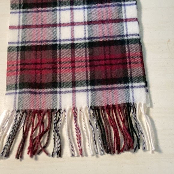 Lambs Wool Tartan Plaid Scarf Rep. Dress MacDuff. - Picture 1 of 3